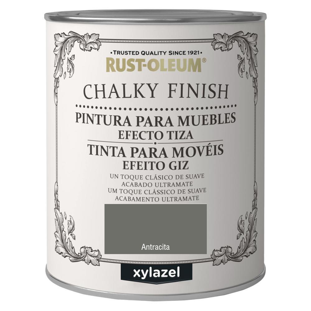 Chalky muebles 125ml antracita lata