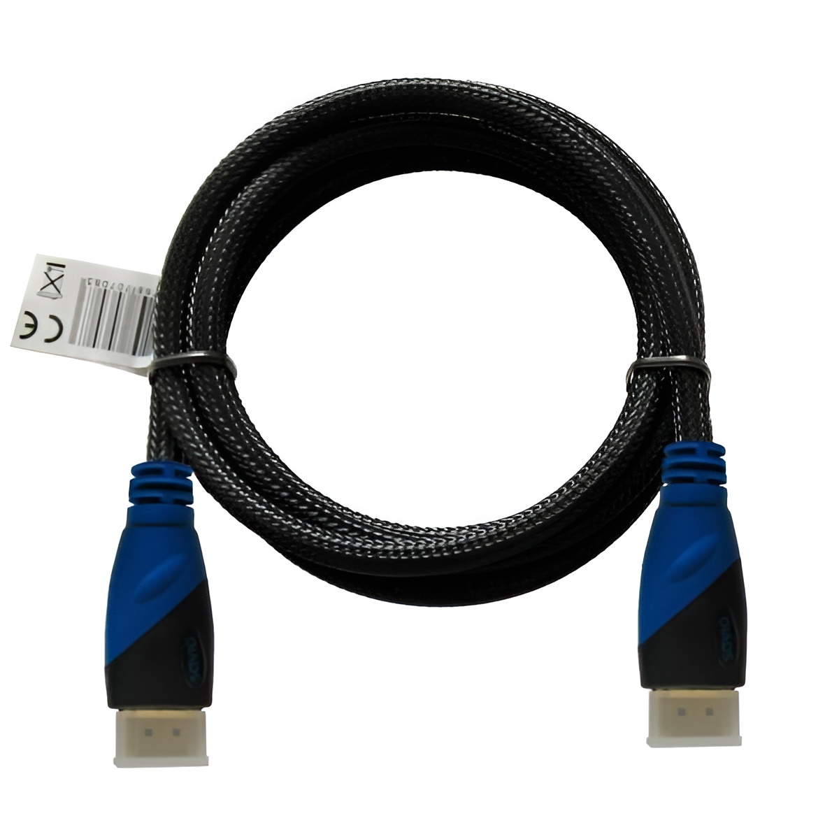 Savio cl-48 hdmi cable 2 m hdmi type a (standard) black, blue