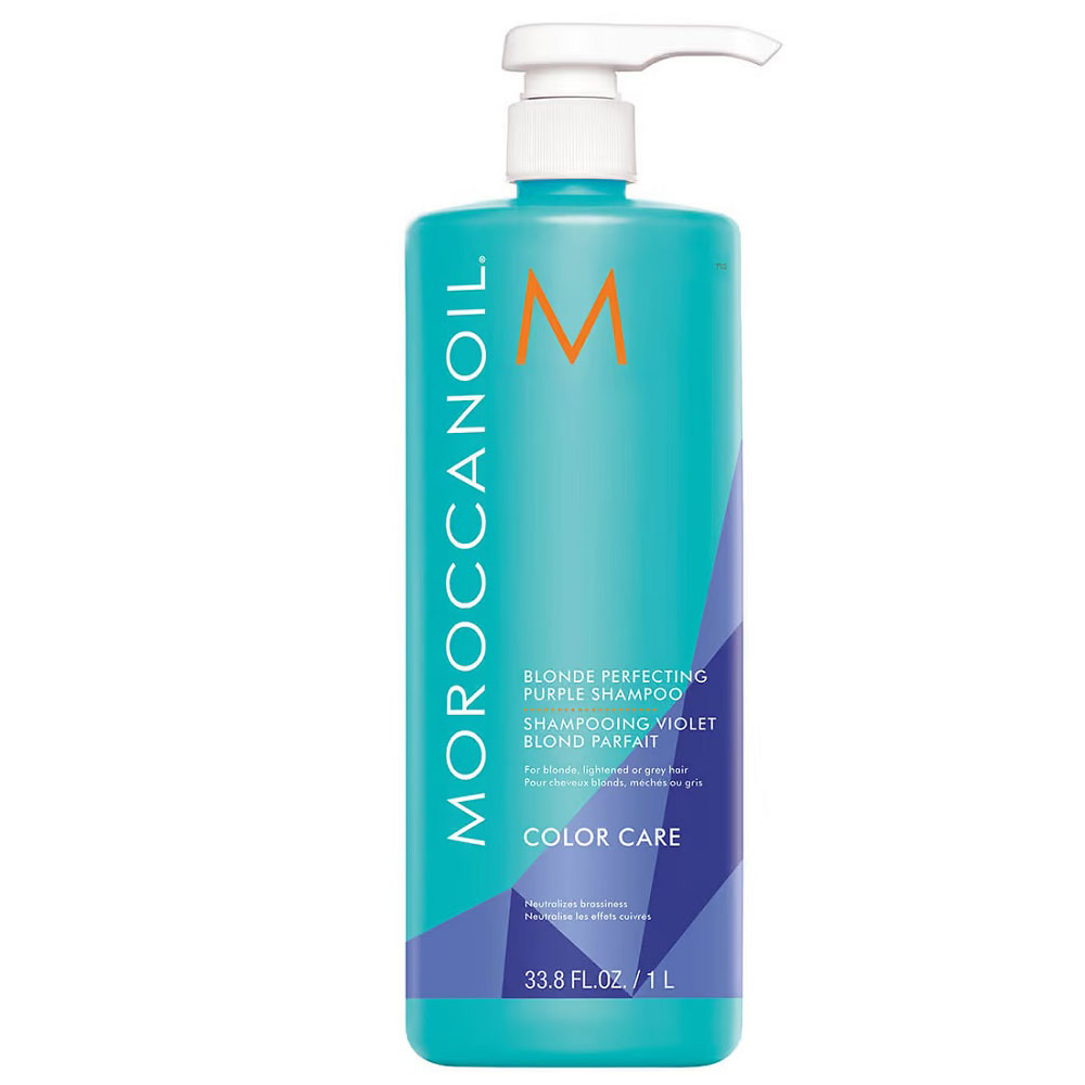 Moroccanoil Blonde Perfecting Purple Shampoo 1000 Ml