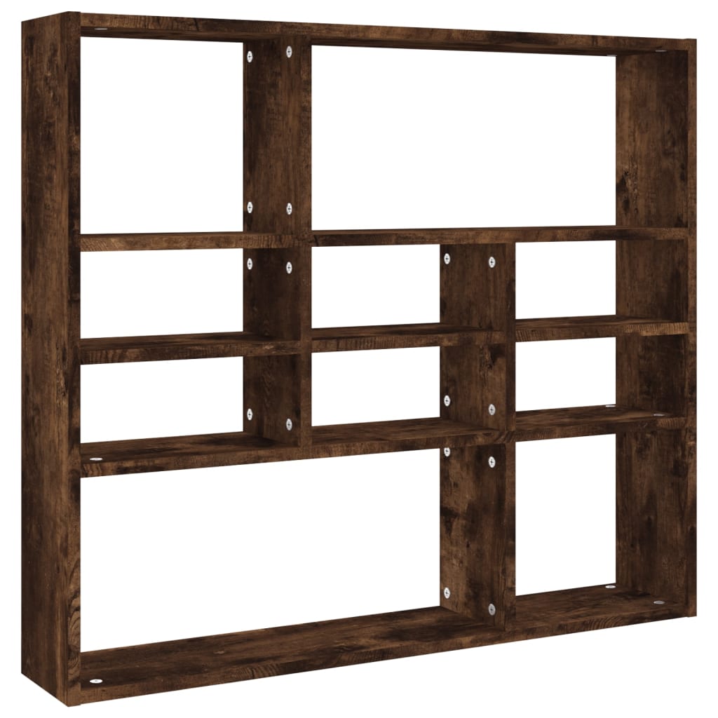 Vidaxl Estantería de Pared Contrachapada 90x16x78 Cm Blanco