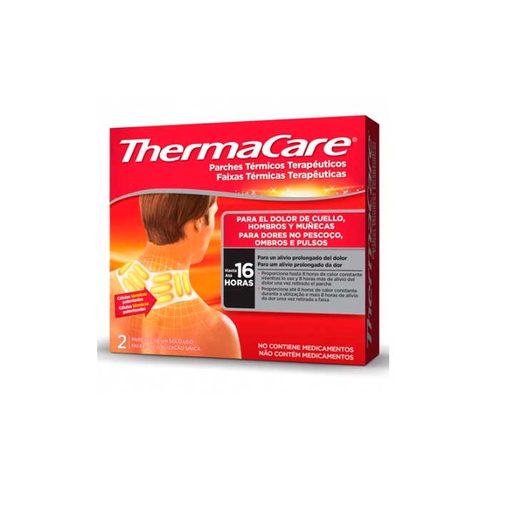 Thermacare Alivio del Dolor Cuello Hombro Muñeca 2u
