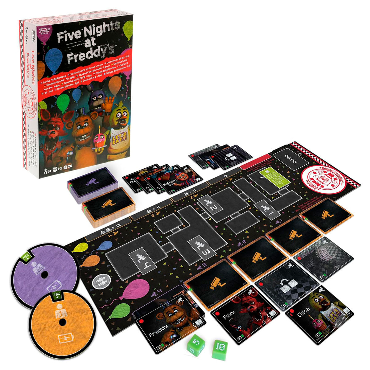 Five Night's at Freddy's Sobrevive hasta las 6:00 Juego Mesa