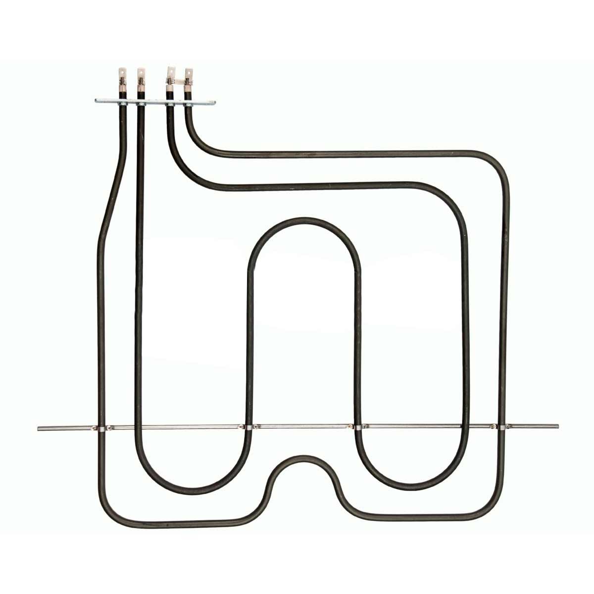 Resistencia Horno 2100W (1400+700) CA5A002A4 220 V compatible con Fagor, Modelos: HE101, HE111, HE111B, HE112, 2100, Compatible con Edesa y Aspes
