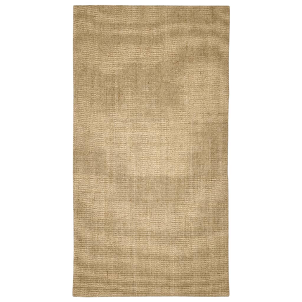vidaXL Alfombra de sisal para rascador 80x150 cm alfombra rascador para gato Color Marrón claro,  Marrón, y mas