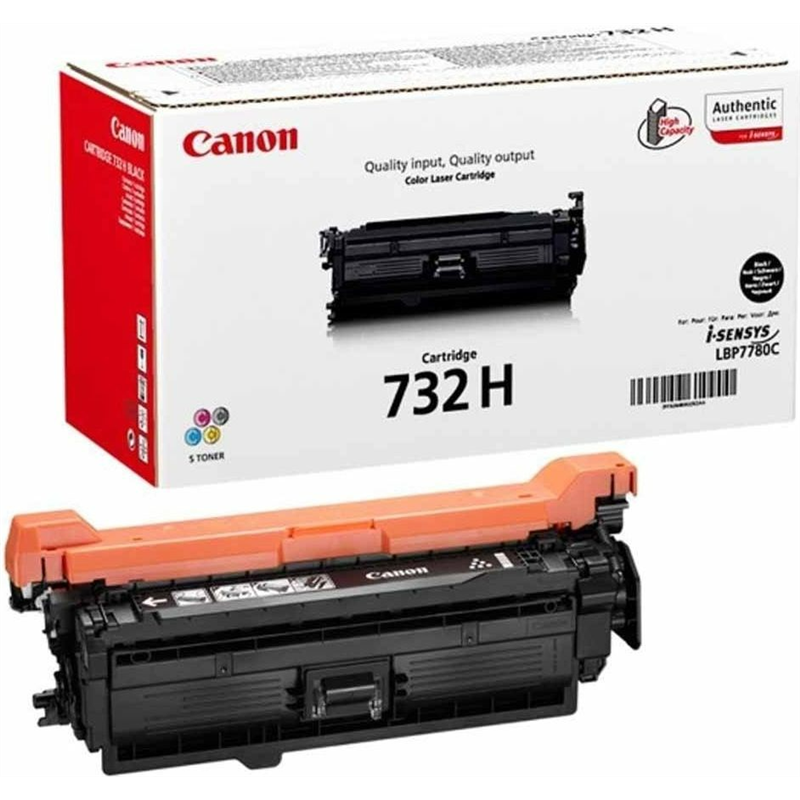 Canon 732H Cartucho de Tóner Original Negro