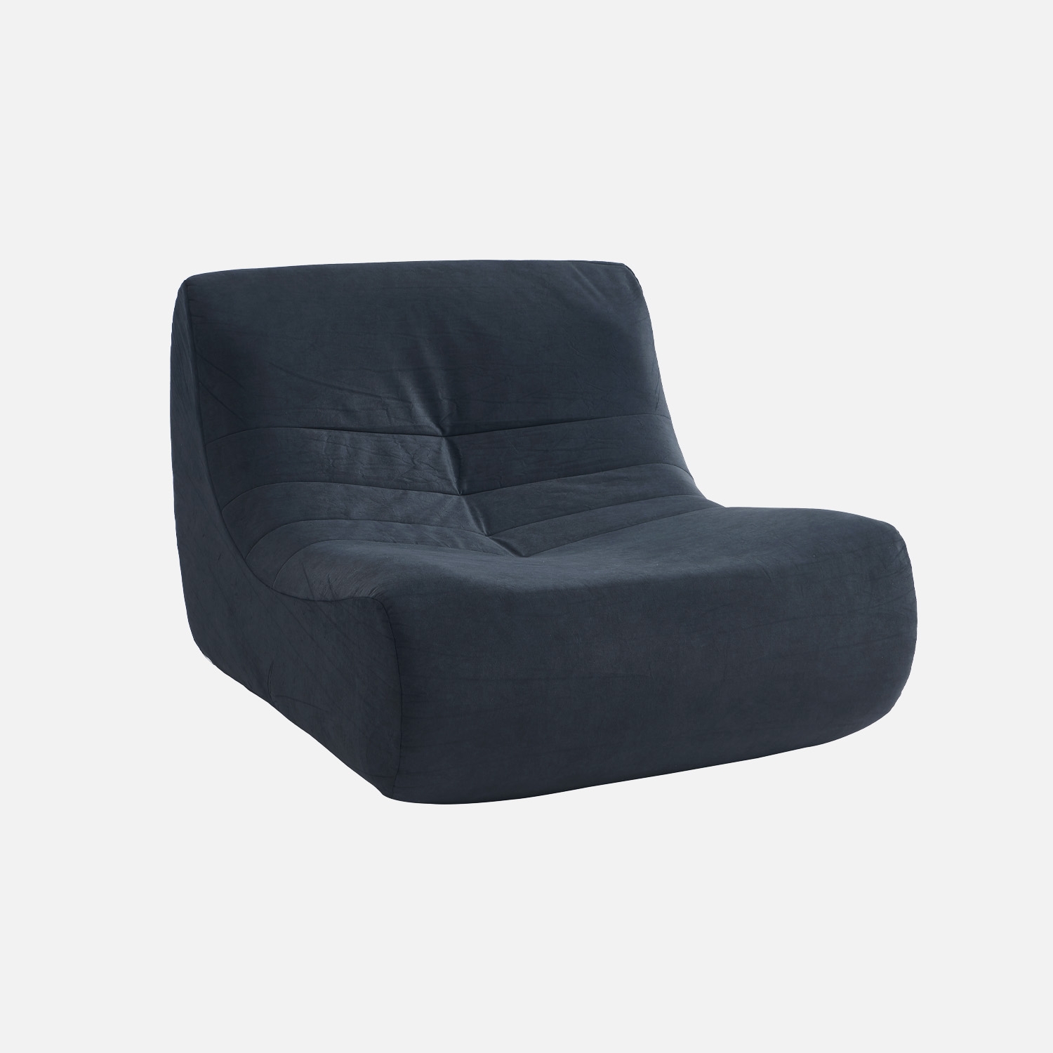 sweeek - Módulo para sofá modular de terciopelo , Sokol terciopelo , 91x105x72