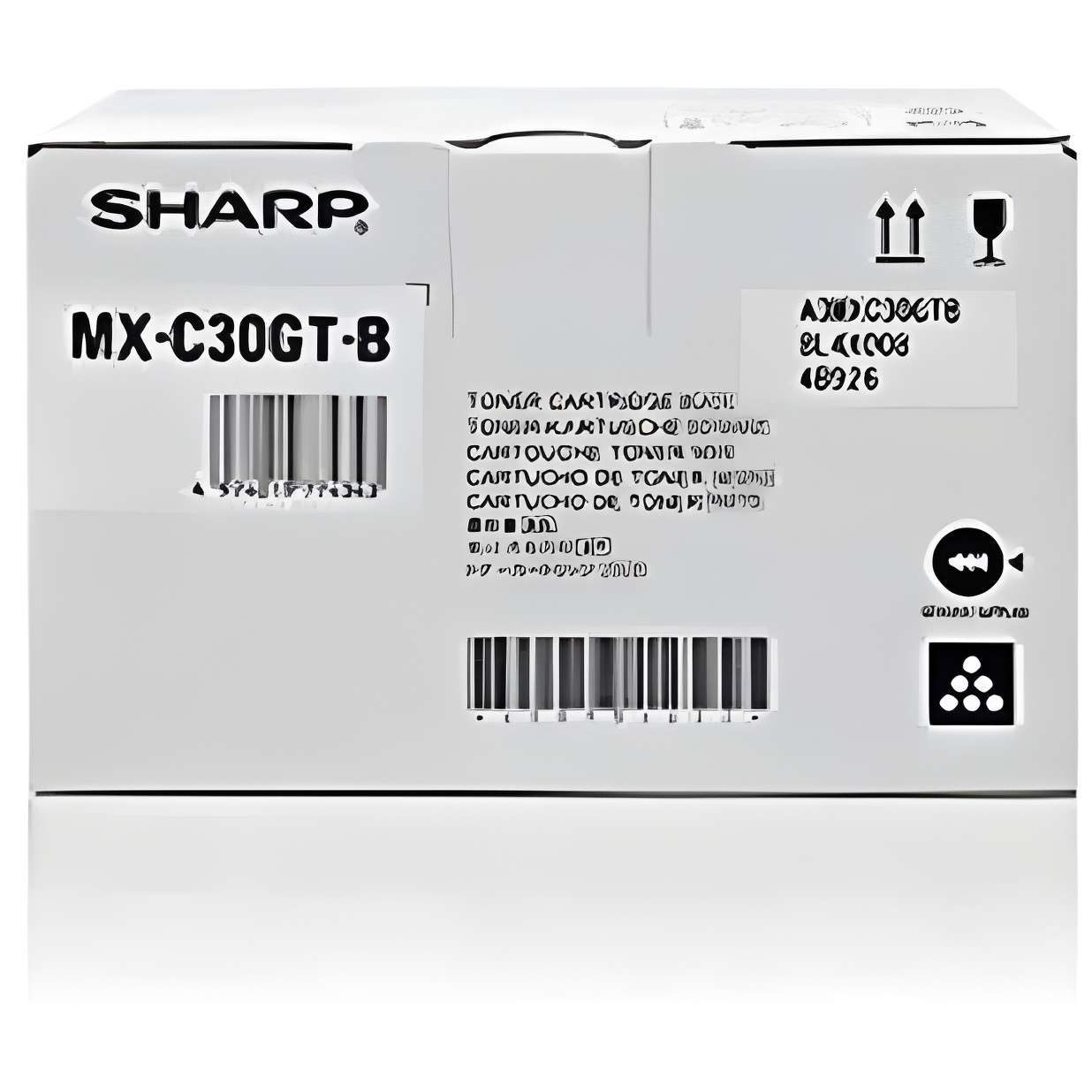 Tóner Sharp MX-C30GTB Negro Original