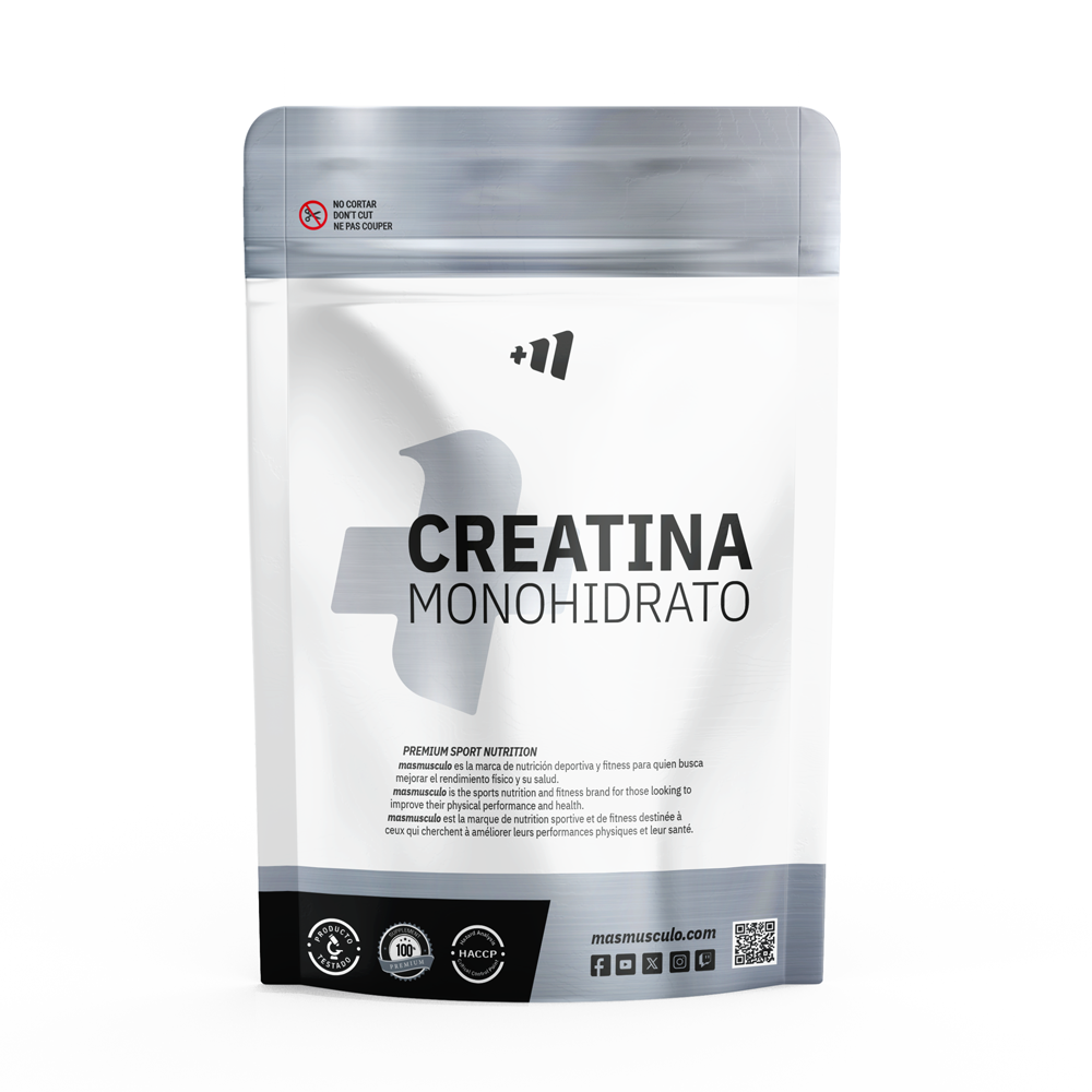 MM Supplements Creatina Creapure® - 500g Masmusculo Fit Line - Mejora Rendimiento Físico