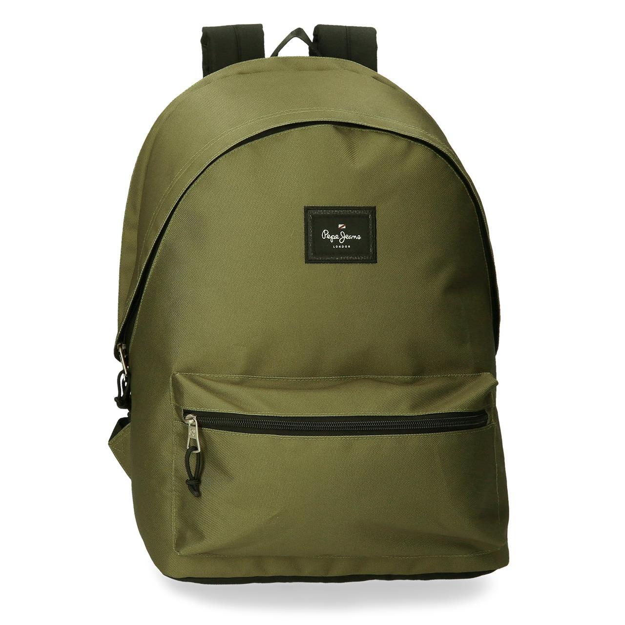 Mochila portaordenador dos compartimentos Pepe Jeans Aris Evergreen