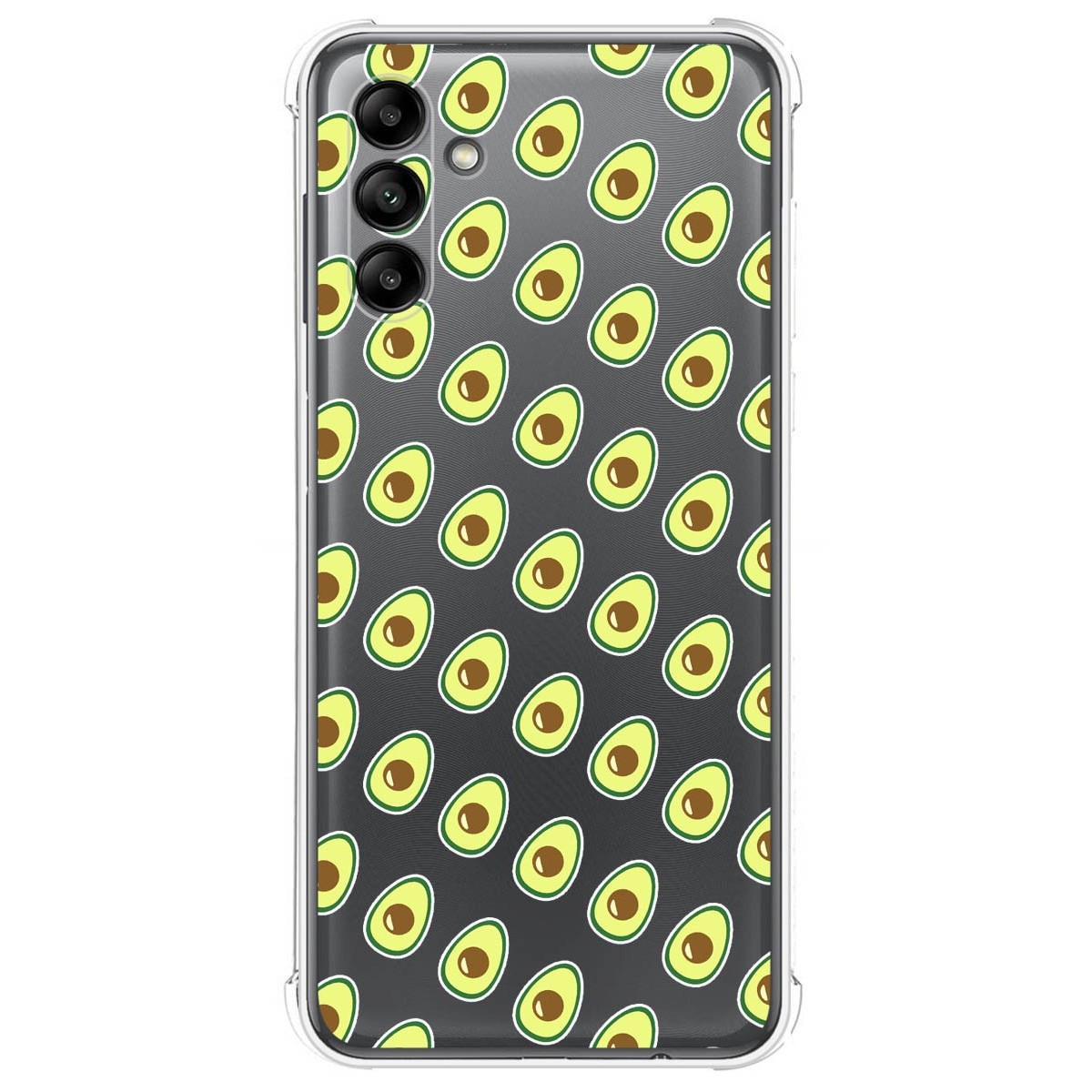 Funda Silicona Antigolpes para Samsung Galaxy A04s diseño Aguacate Dibujos