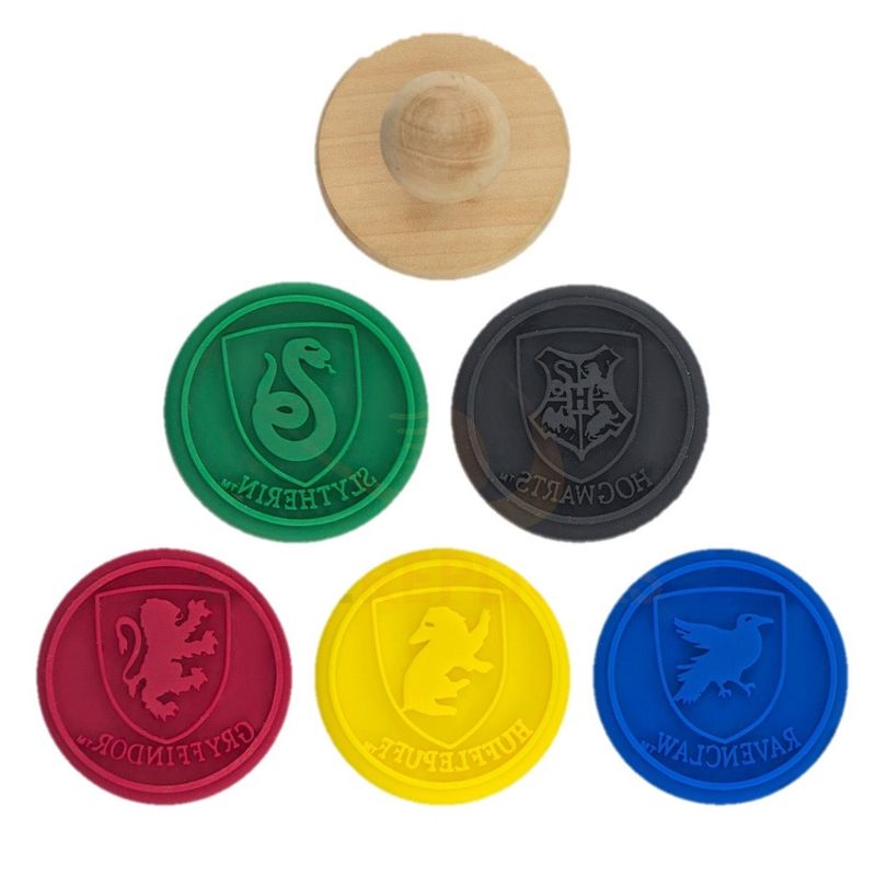 Cinereplicas Set 5 Moldes de Silicona para Galletas Harry Potter | Réplicas de Calidad