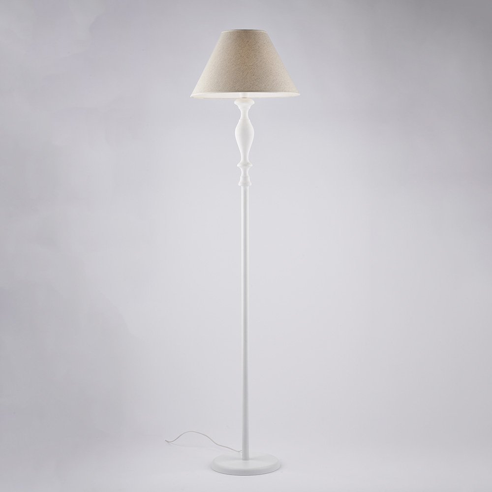 Blanco Cascina 1 Luz E27 Shabby Chic Plantain