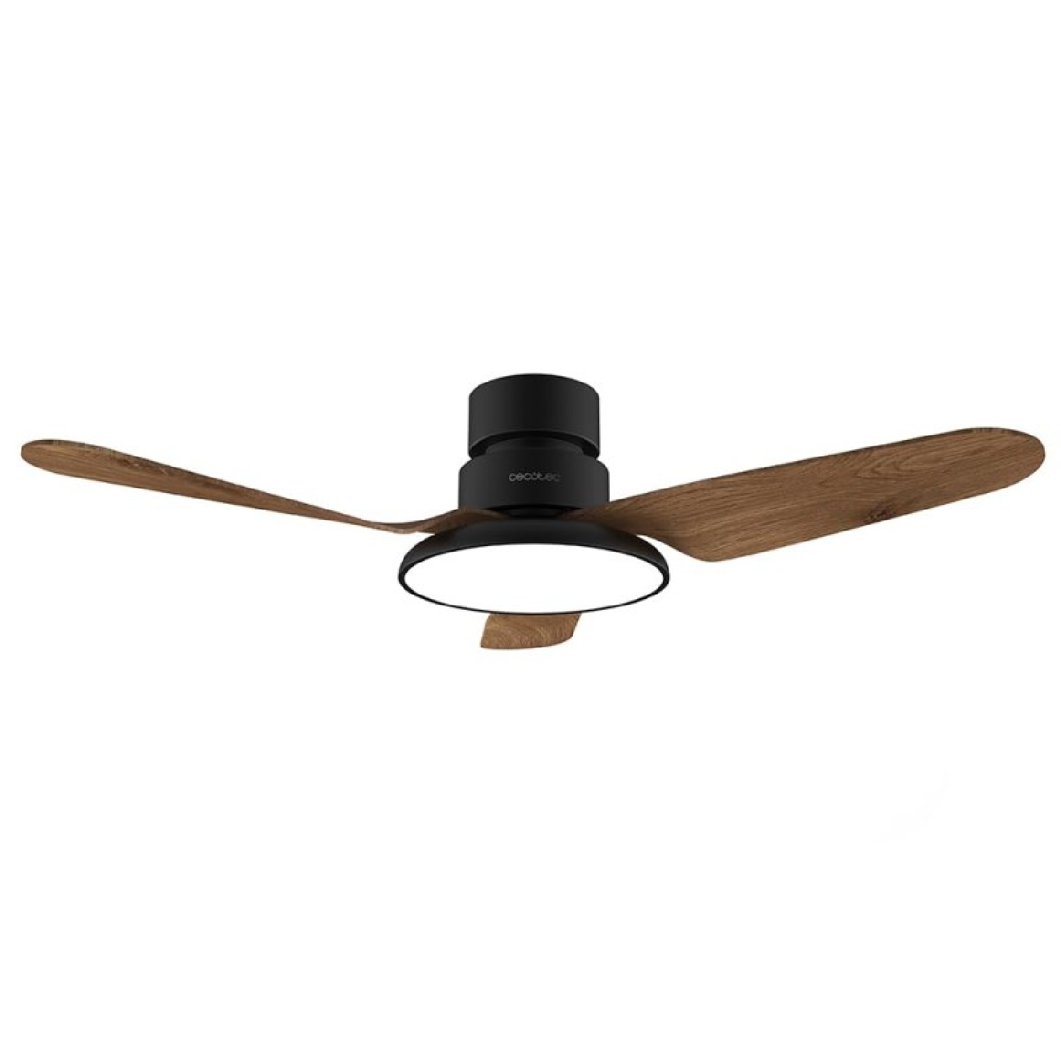 Cecotec Ventiladores de techo con luz EnergySilence Aero 5200 Light DarkWood