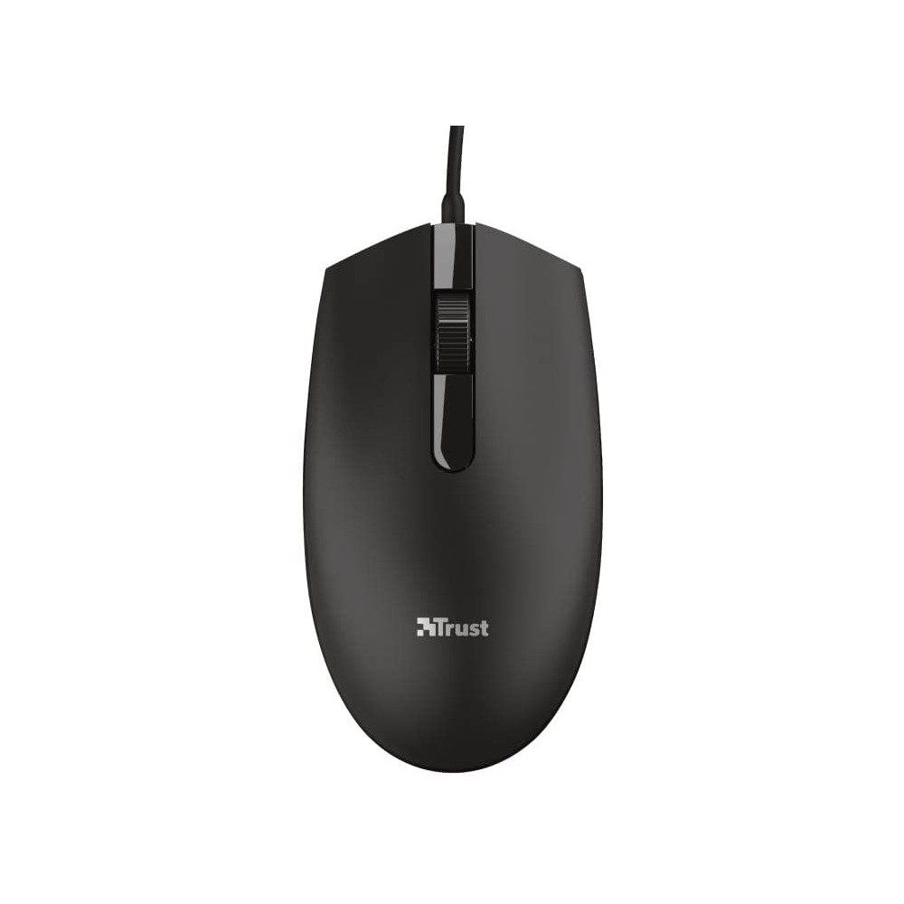 Ratón Trust TM-101/ 1200 DPI con Cable USB para Diestros y Zurdos