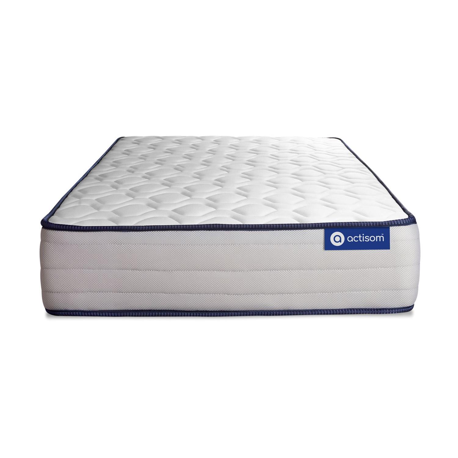 Colchón Actiflex form 90x190cm, Grosor: 22cm, Muelles ensacados y espuma viscoelástica, Firme, 3 zonas de confort