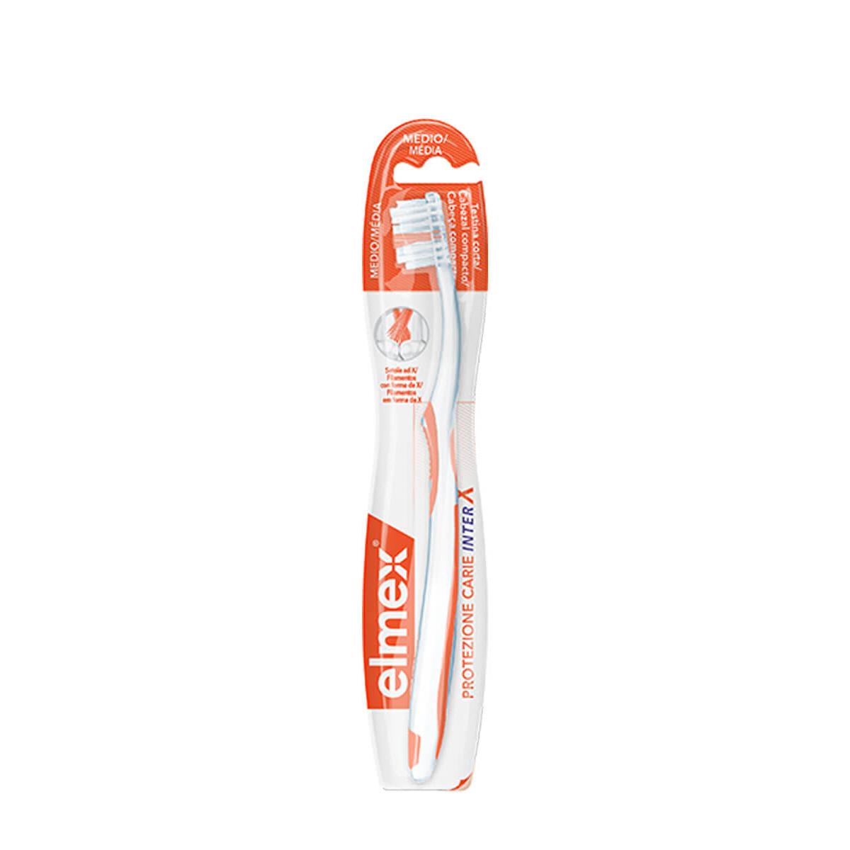 Elmex protection inter x cepillo dental adulto medio
