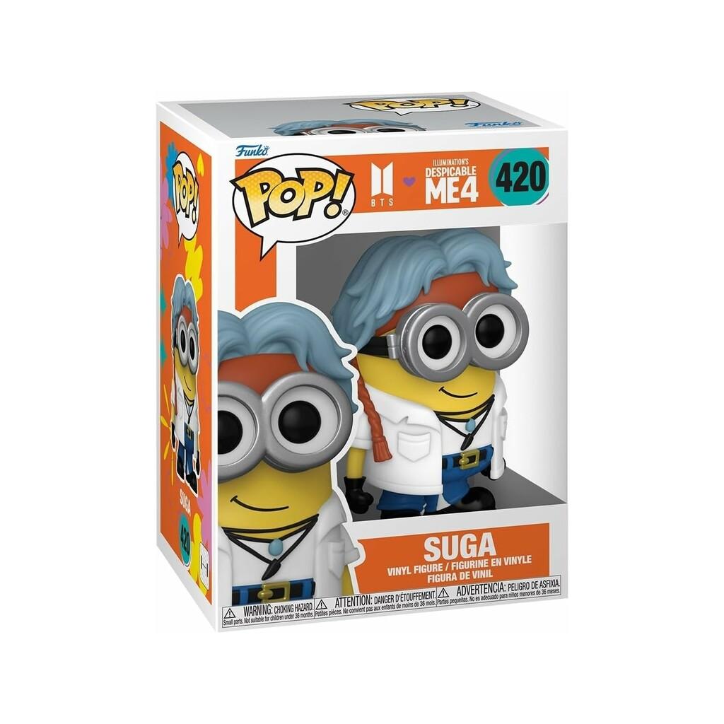 Funko Pop BTS x Minions Figura Suga Juguetes FUNKO