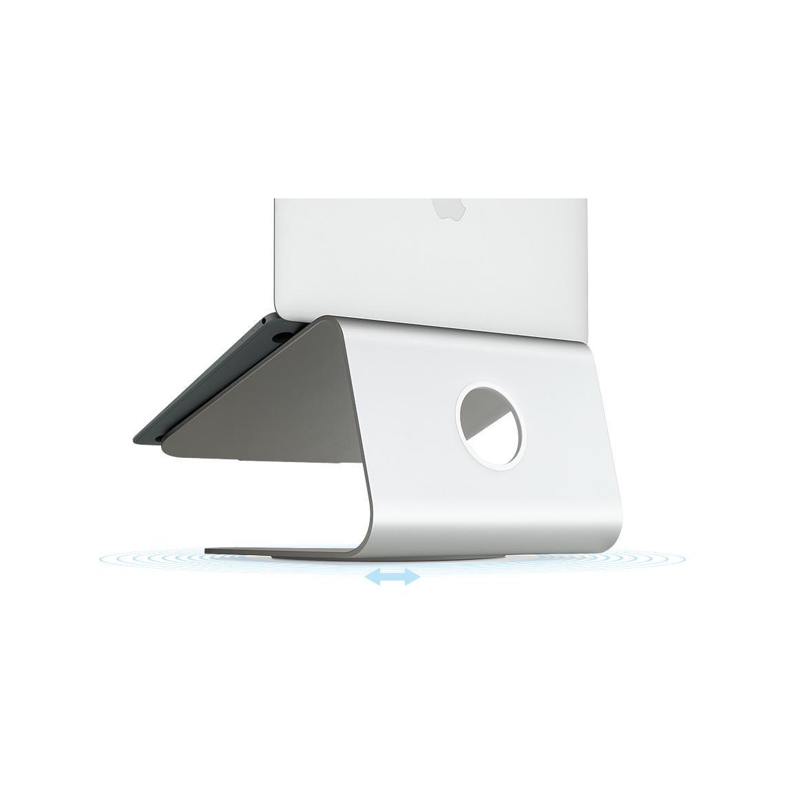 Rain Design Mstand - Soporte Giratorio para Portátiles Tradicionales - Plata