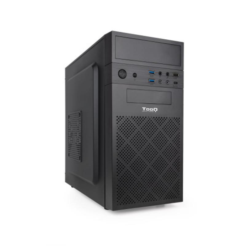 Torre PC TooQ TQC-4701U3C-B Mini Tower USB 3.0 Negra