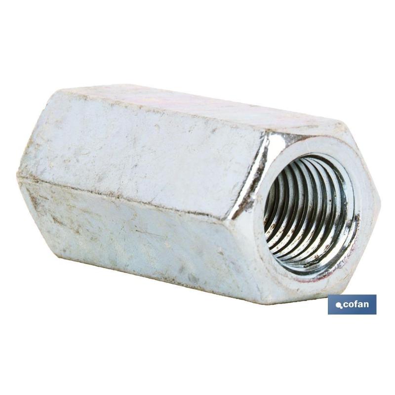 Manguito hexagonal m-20x60   caja 25 unid.