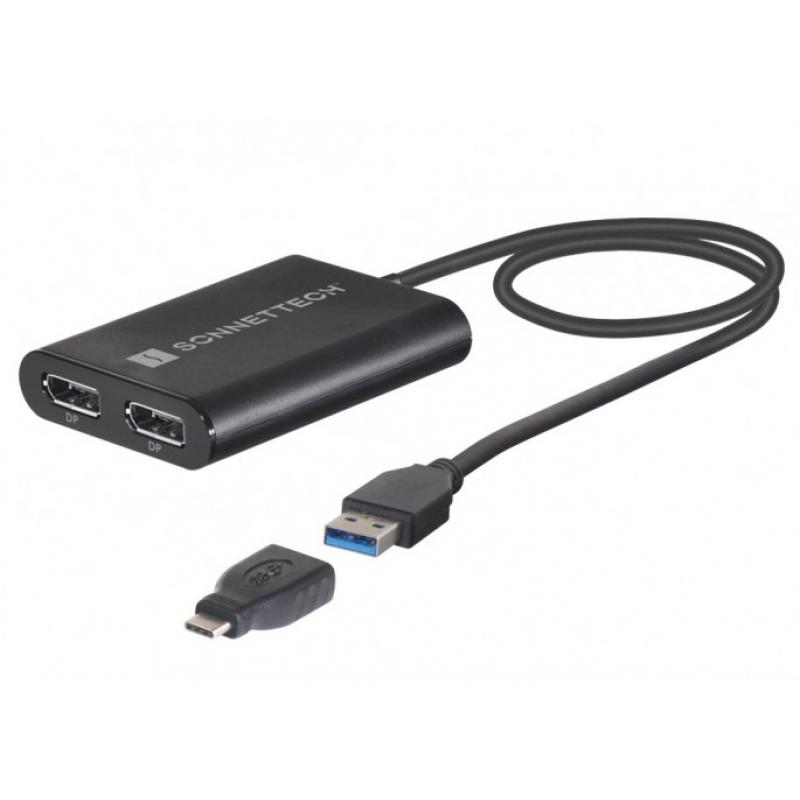 Adaptador DisplayPort dual 4K 60Hz para Mac M1 Thunderbolt *Nuevo