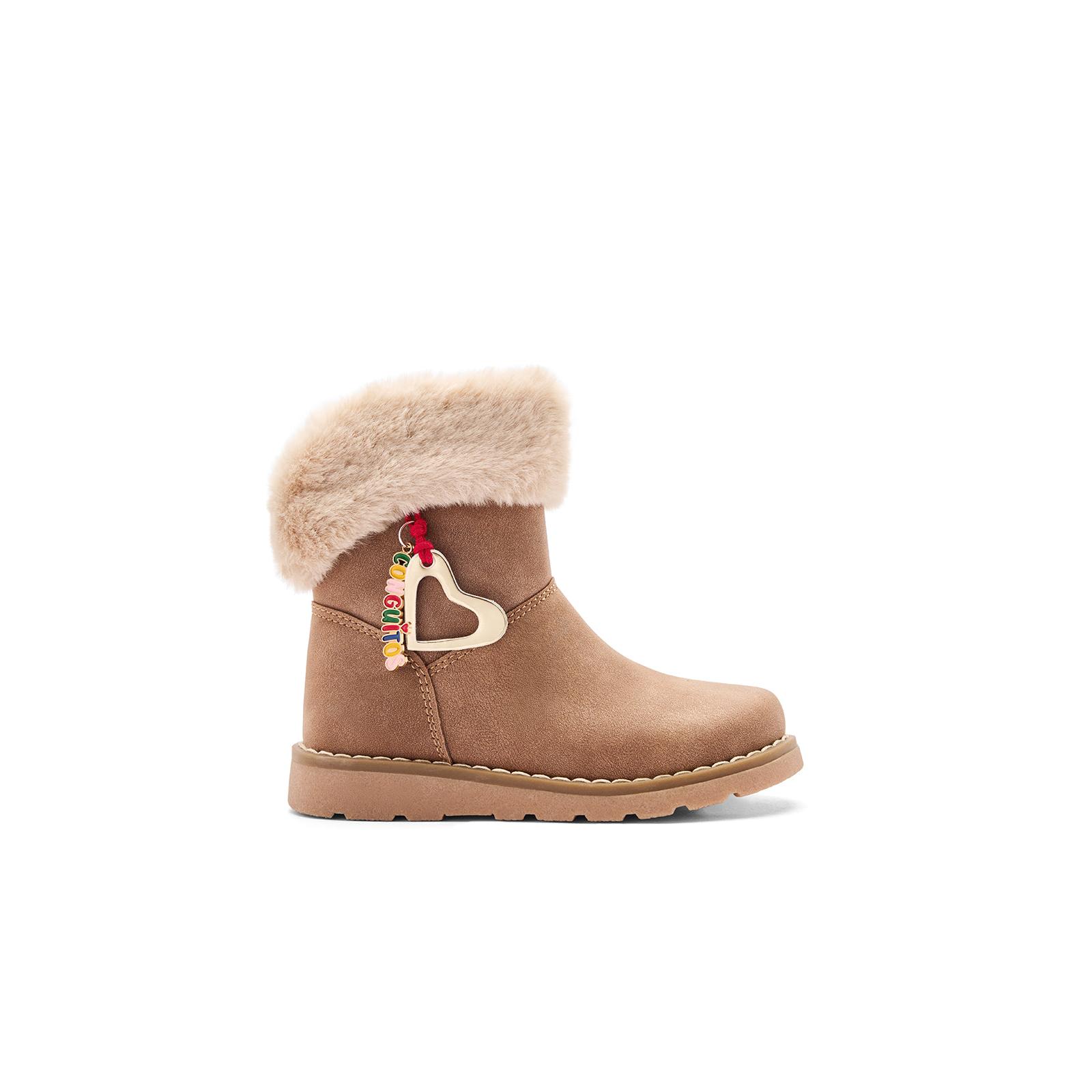 Conguitos - Botas de niña corte medio con estampado de estrella para Niña