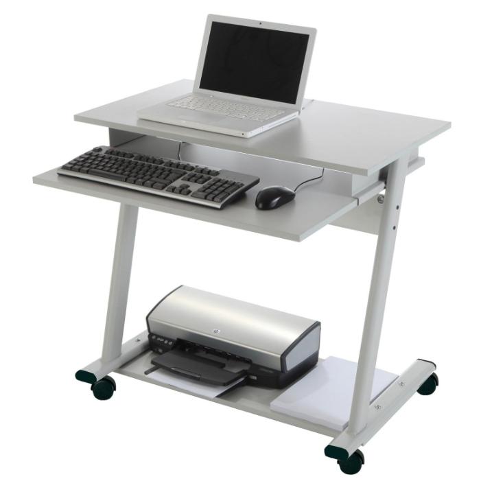 Mesa Auxiliar para Ordenador Rocada - Práctico y Funcional - Color Gris