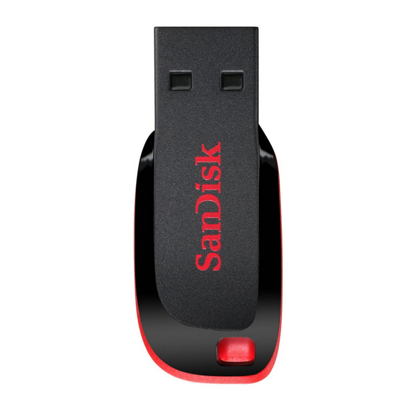 Sandisk Cruzer Blade 128GB USB Portátil para Compartir Archivos Fácilmente con Protección de Archivos