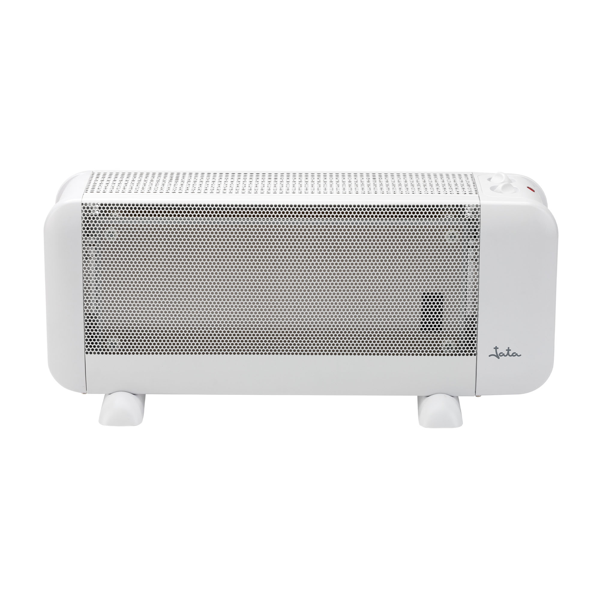 Jata JCRM1501 - Radiador Eléctrico Bajo Consumo de Mica. 1500 W. 2 Potencias: 750 - 1500 W. Para Baño. Compacto: 65 x 23 x 29,2 cm. Termostato Regulable. Máxima Seguridad. Muy rápido