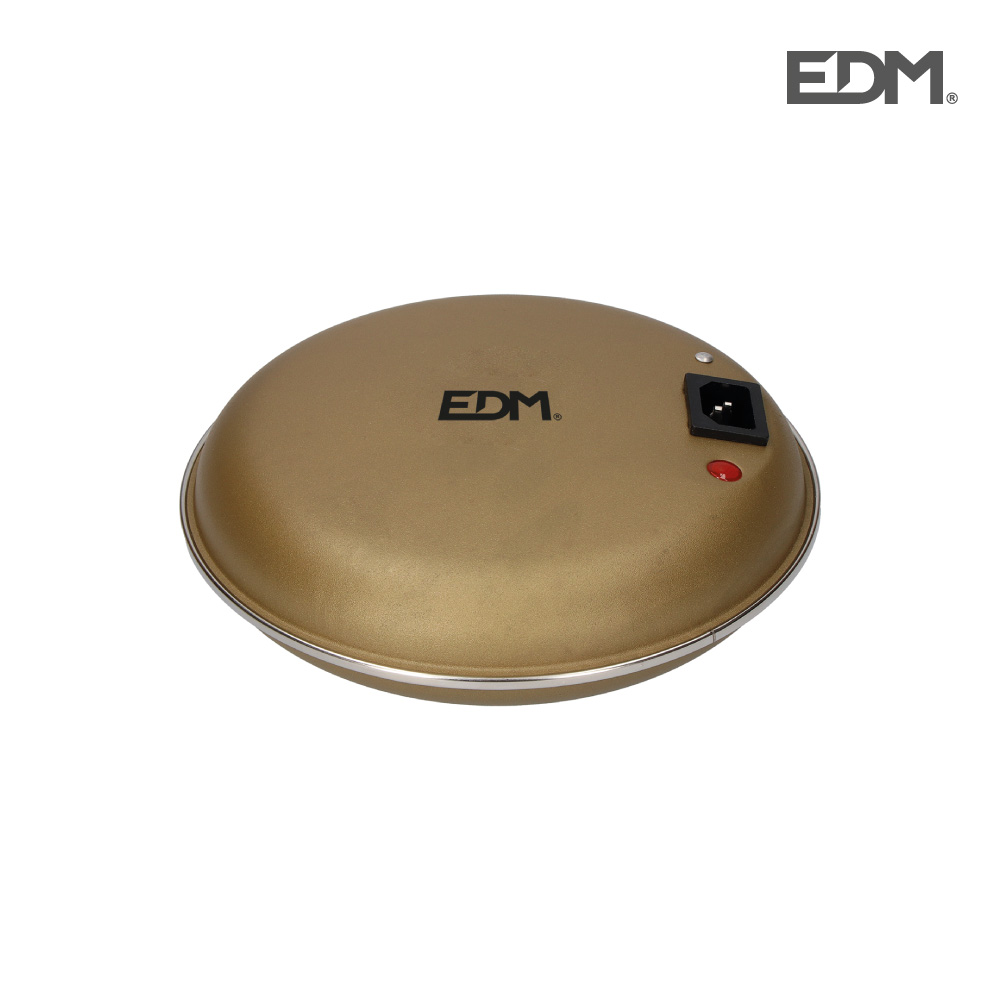 Edm Termocalentador Portátil 500w con Seguridad de Sobrecalentamiento y Funda Incluida