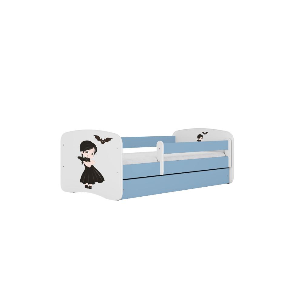 Cama 160 x 80 cm Kocot Kids com gaveta BabyDreams Wednesday Blue