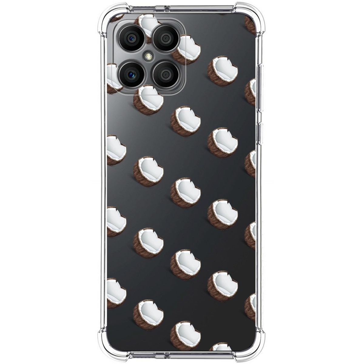 Funda Silicona Antigolpes para Huawei Honor X8 diseño Cocos Dibujos