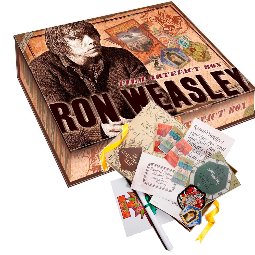 Caja artefactos Harry Potter Noble Collection Ron Weasley