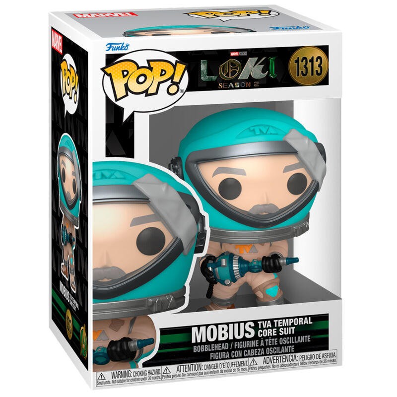 Figura Pop Marvel Loki Season 2 Mobius Tva Temporal Core Sui