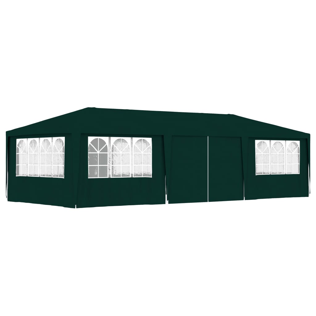 vidaXL Carpa Profesional para Fiestas con Paredes 4x9m Tienda Toldo Color Blanco,  Antracita,  Verde y mas