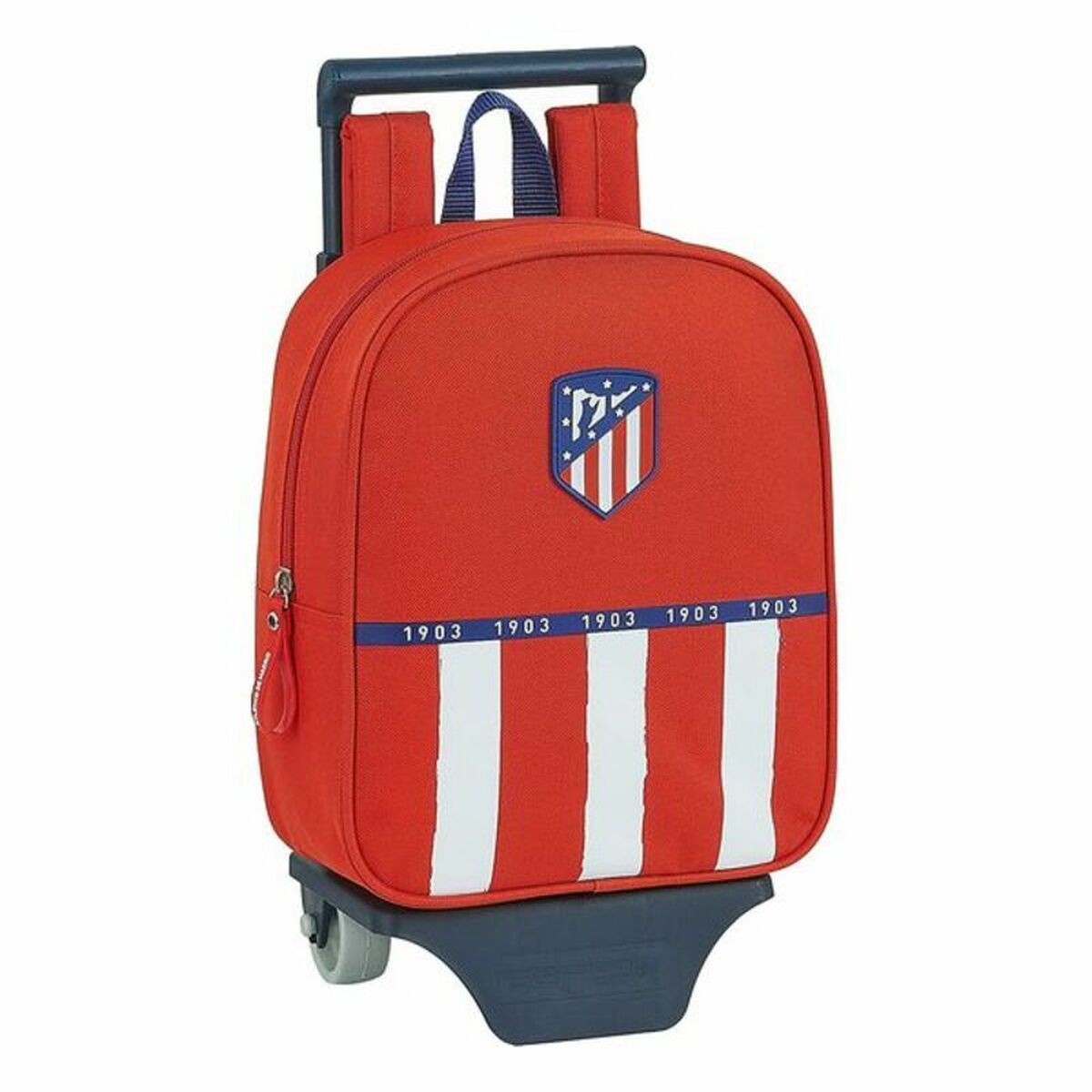 Mochila Escolar con Ruedas 805 Atlético Madrid 612045280 Rojo