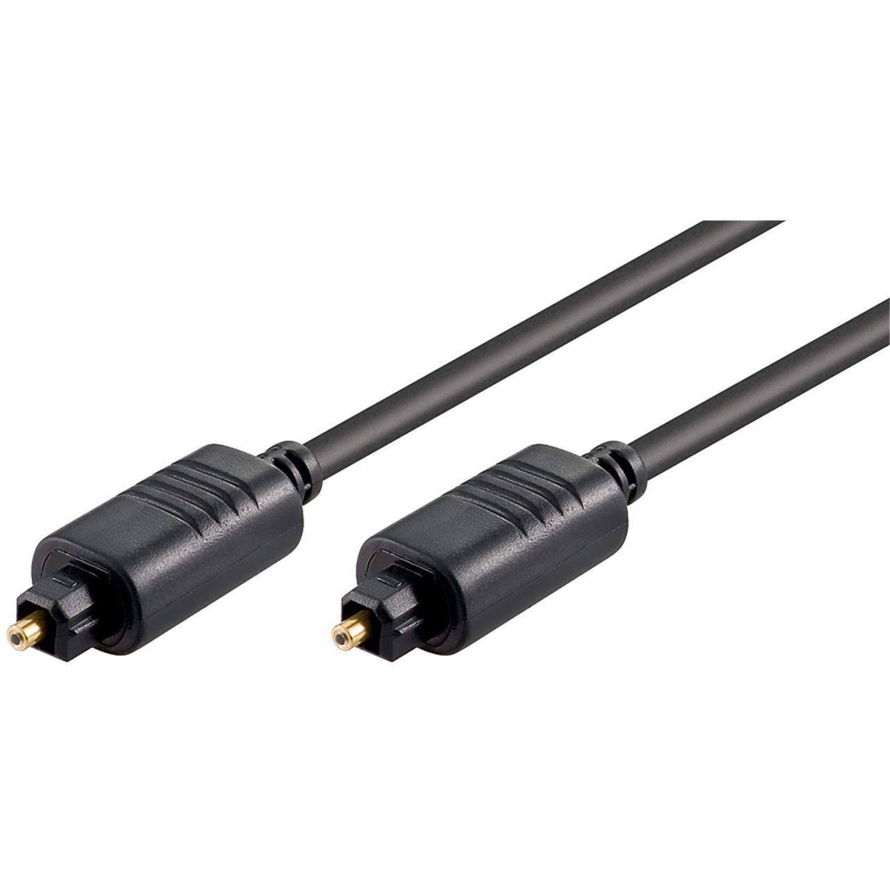Goobay AVK 220-300 3.0m Cable de fibra óptica e InfiniBand 3 m Toslink Negro