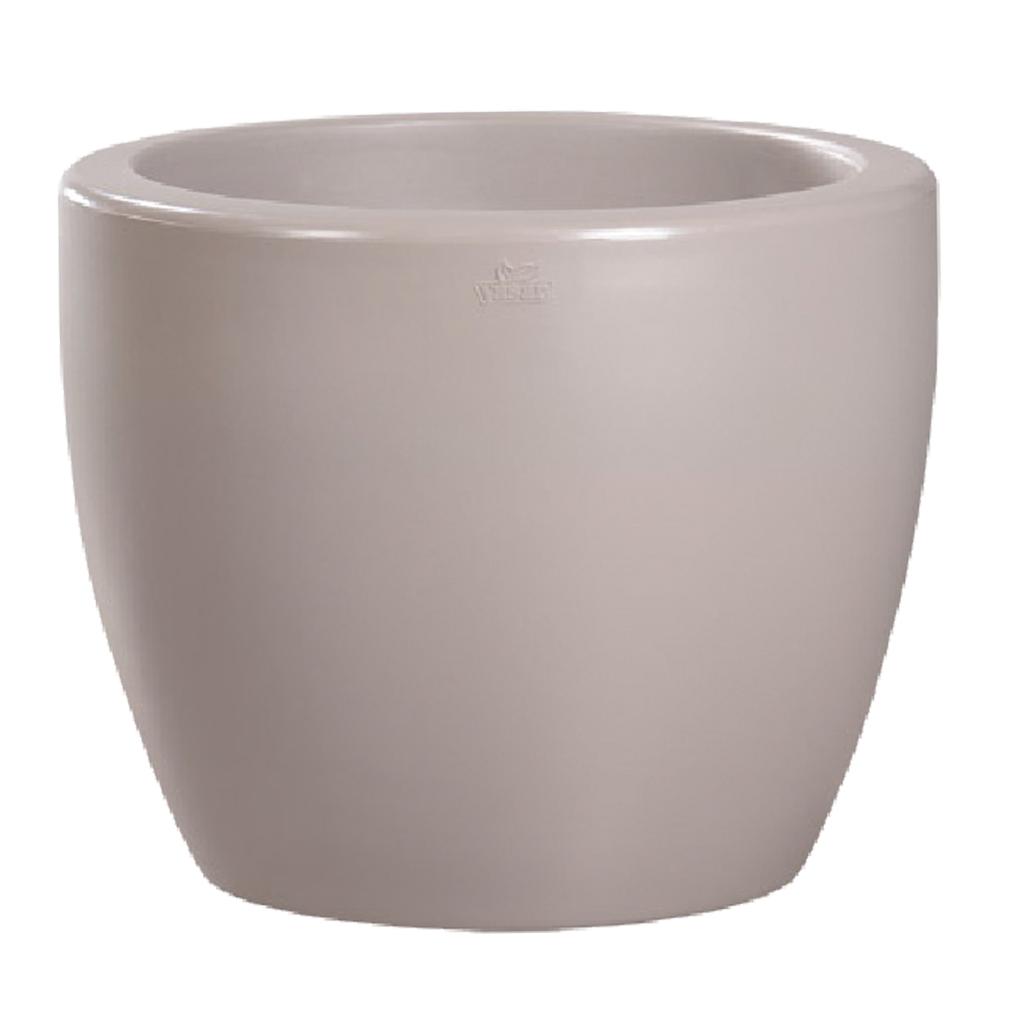 Wellhome Maceta Ordesa 60cm Blanco - Polietileno - Fácil Limpieza - Resistente a Impactos