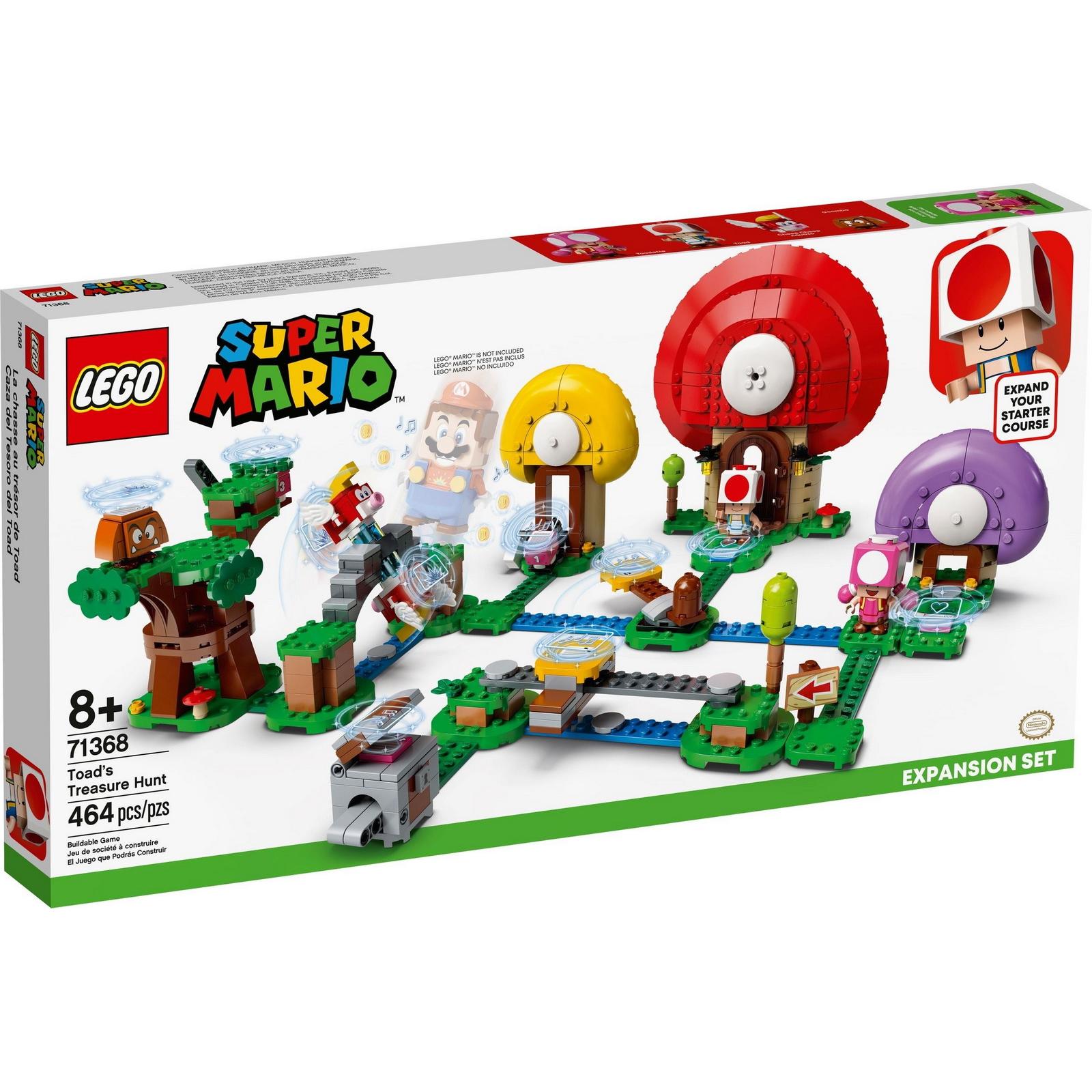 LEGO MARIO BROS 71368: Set de expansión Caza del Tesoro de Toad