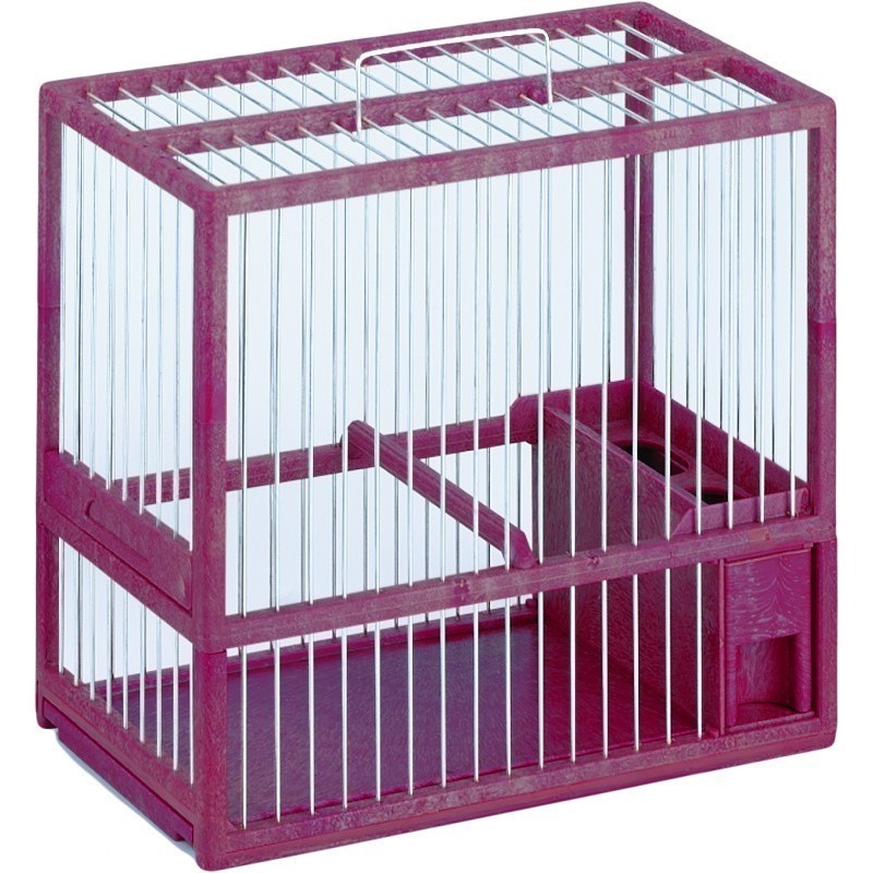SUINGA Jaula Pequeña para Pájaros, Jaula de Reclamo 20,5x11x18 cm - Jaula Compacta para Pájaros