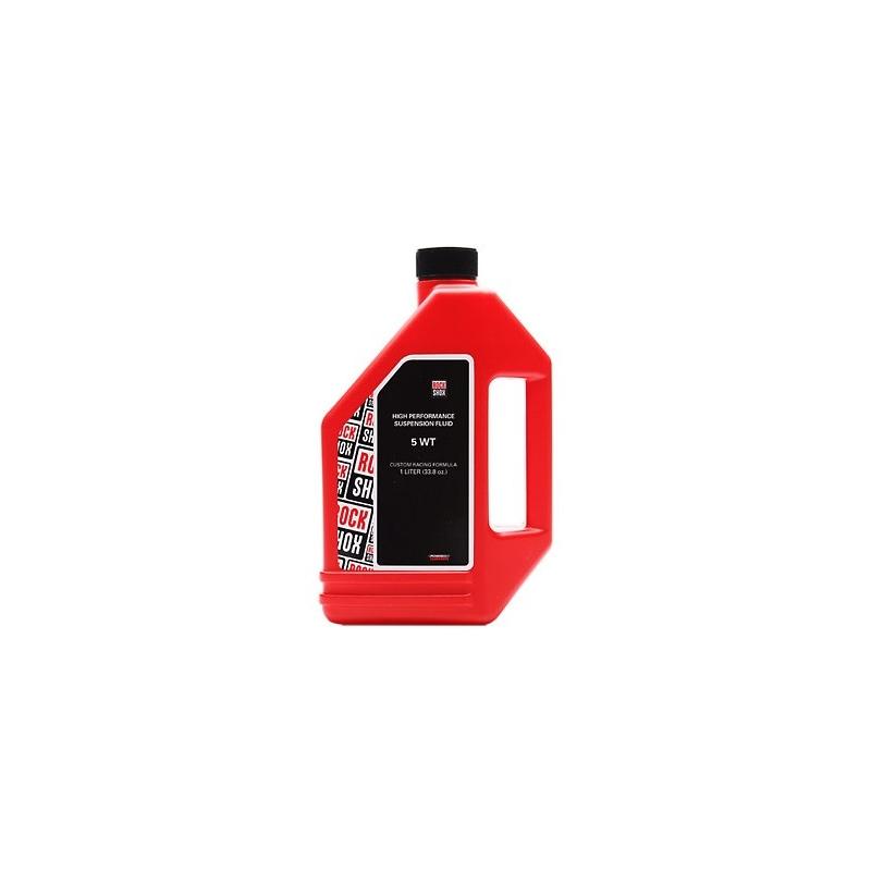 Rock Shox Aceite Pitstop para Bicicletas - 5WT 1 L - Lubricante para Reparación y Mantenimiento