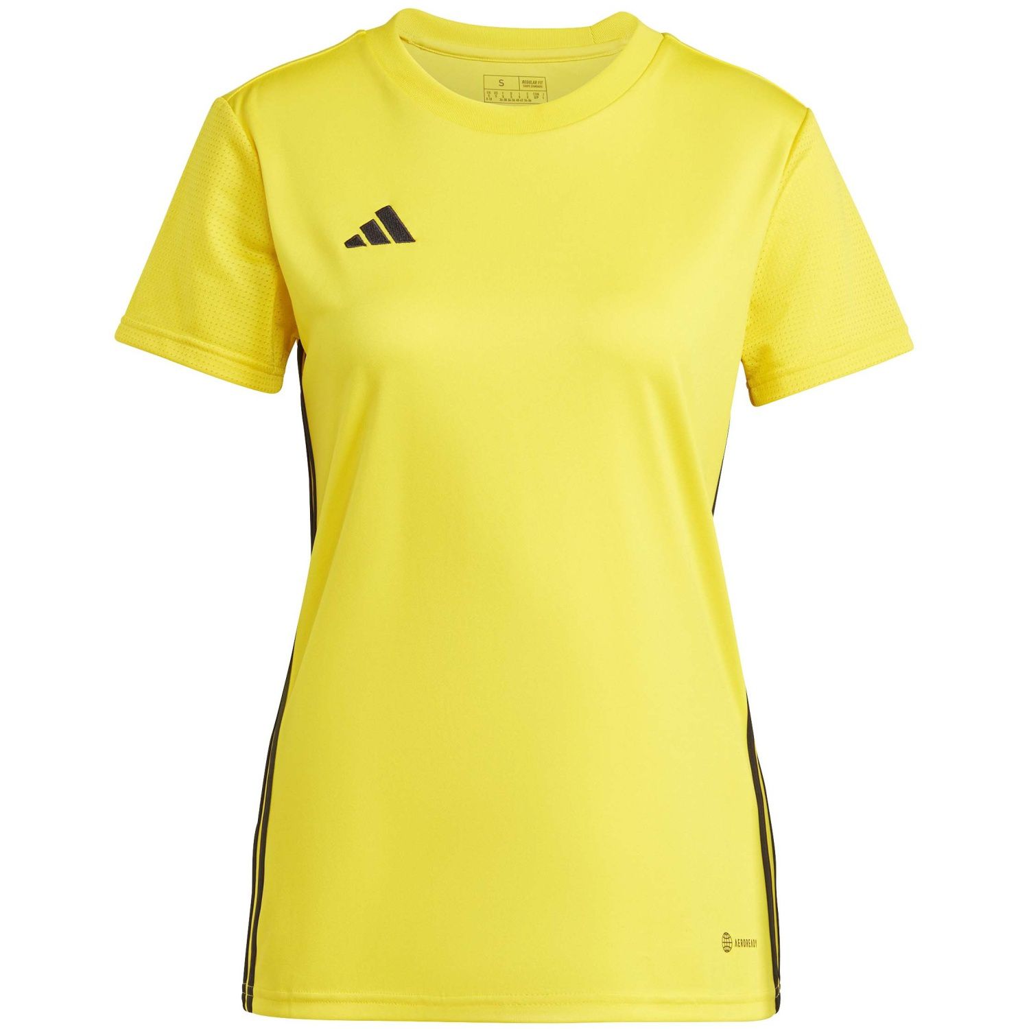 Camiseta Adidas Woman Manga Corta 3 Bandas Varios Colores - Modelo Tabela - Cuello Redondo  T-Shirt Transpirable Aeroredy para Deportistas - Adidas Sport - Fútbol - Tenis - Padel - Indoor - Multideporte - Camiseta Deporte Mujer