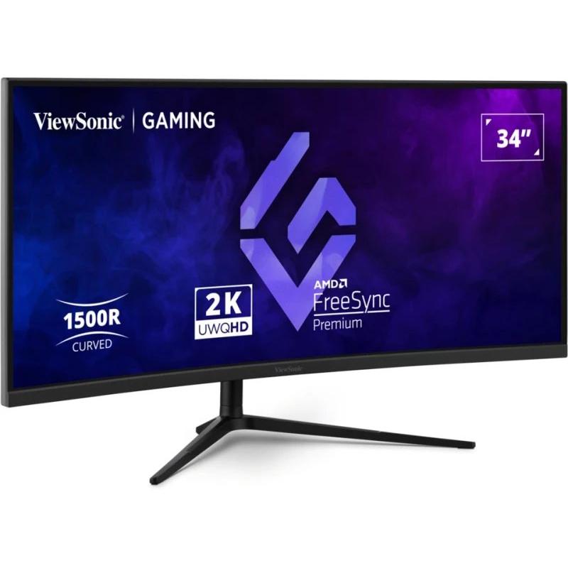 Monitor de Oficina y Teletrabajo UltraWide Quad HD Viewsonic 34" Panorámico UWQHD MN55175469 | 180 Hz, 21:9
