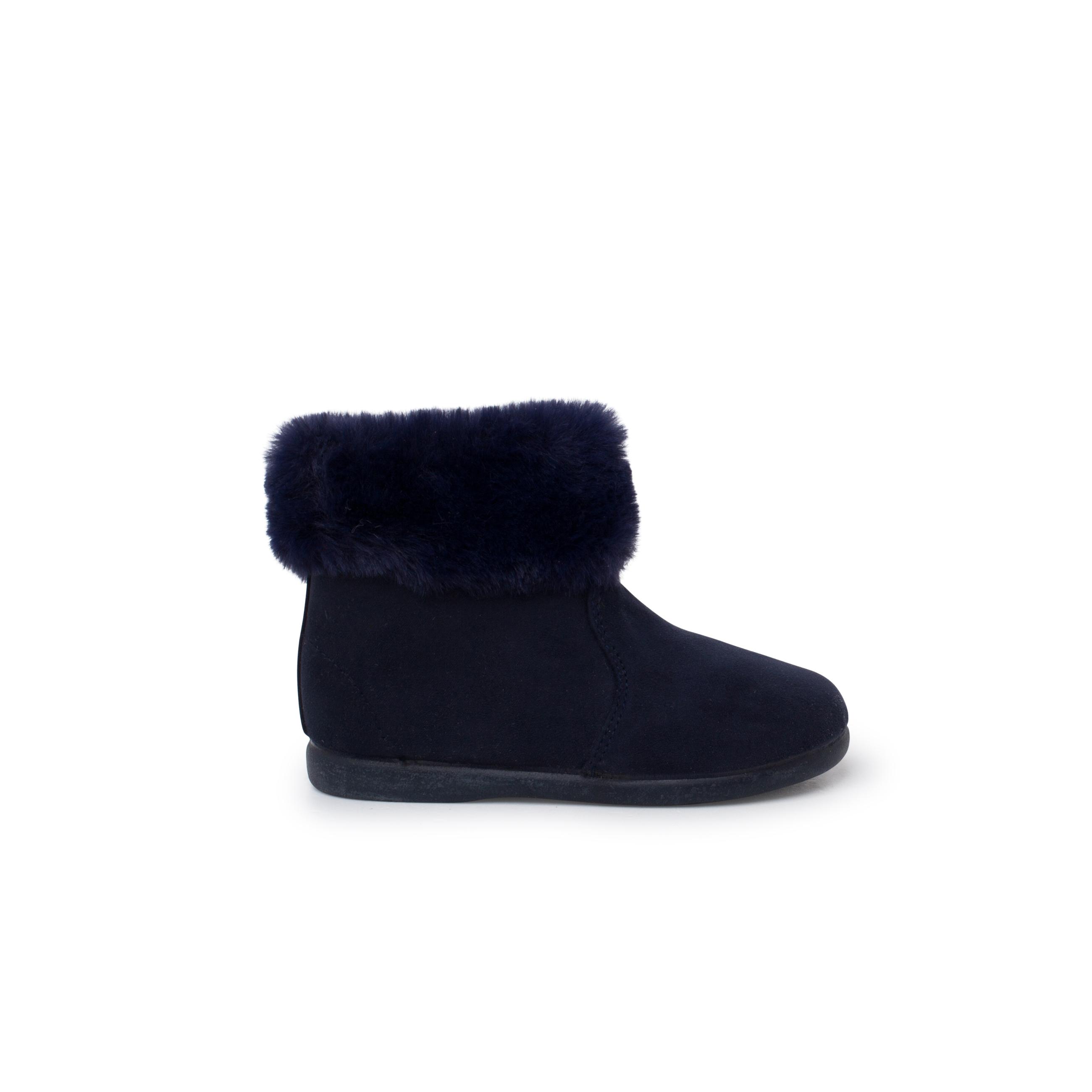 Pisamonas Botas niña cuello pelito suela fina
