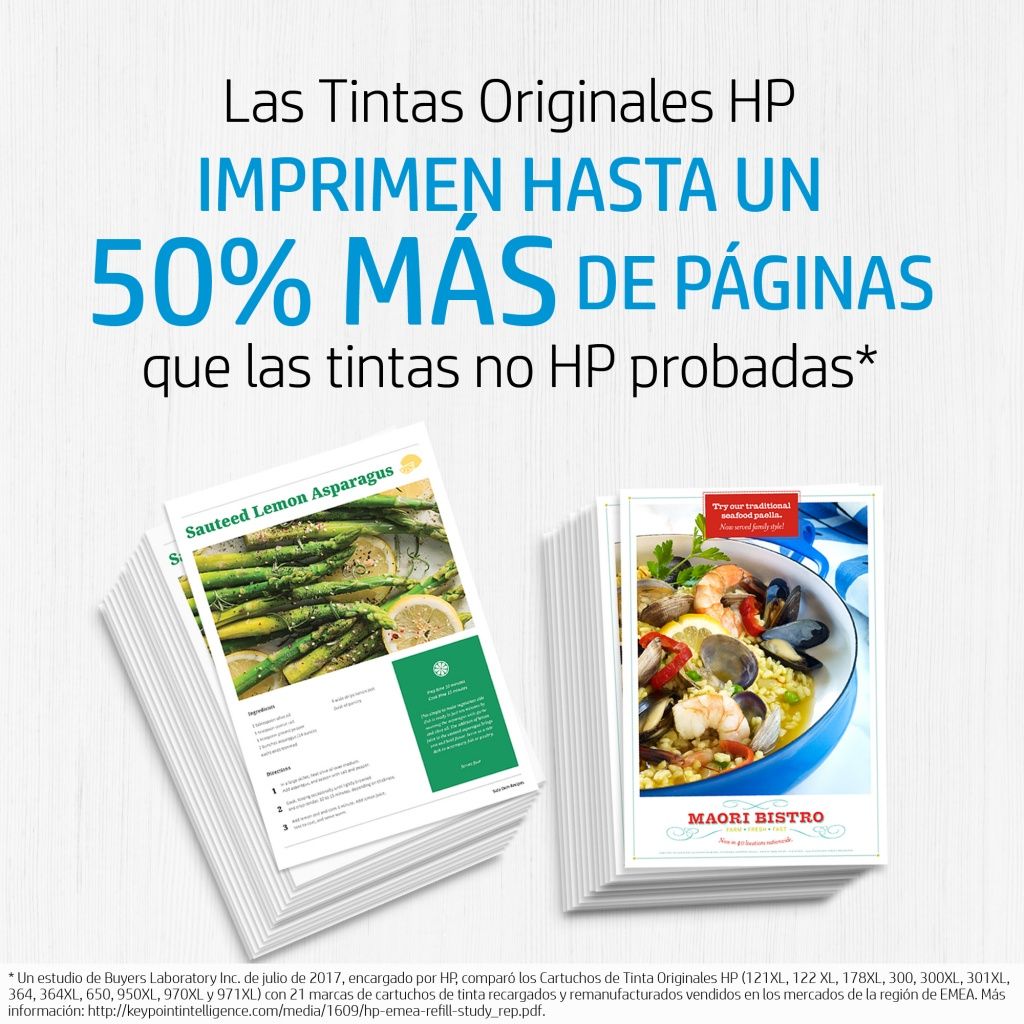 HP - Cartucho de tinta original 6ZC71AE compatible con HP 932 y 933, negro + cian/magenta/amarillo, rendimiento 400/330 páginas para oficina y hogar