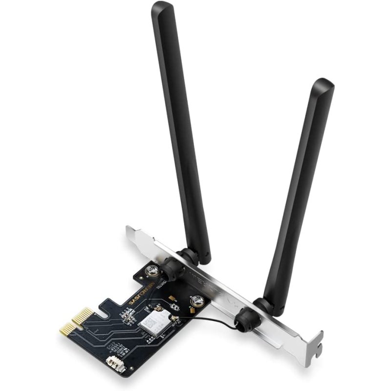 Mercusys ma86xe pcie adapter axe5400 wi-fi 6e bluetooth 5.2 wpa3