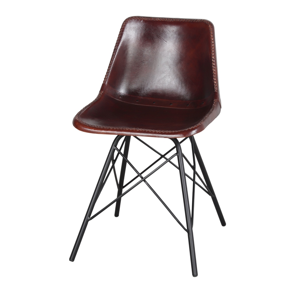 SILLA DE PIEL CAMELOT - MISTERWILS FURNITURE FOR FREE SOULS