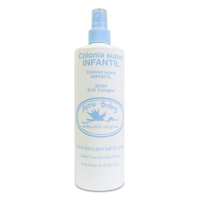 2 UnidadesPicu Baby Colonia Infantil Fresca para Toda la Familia - 500 Ml
