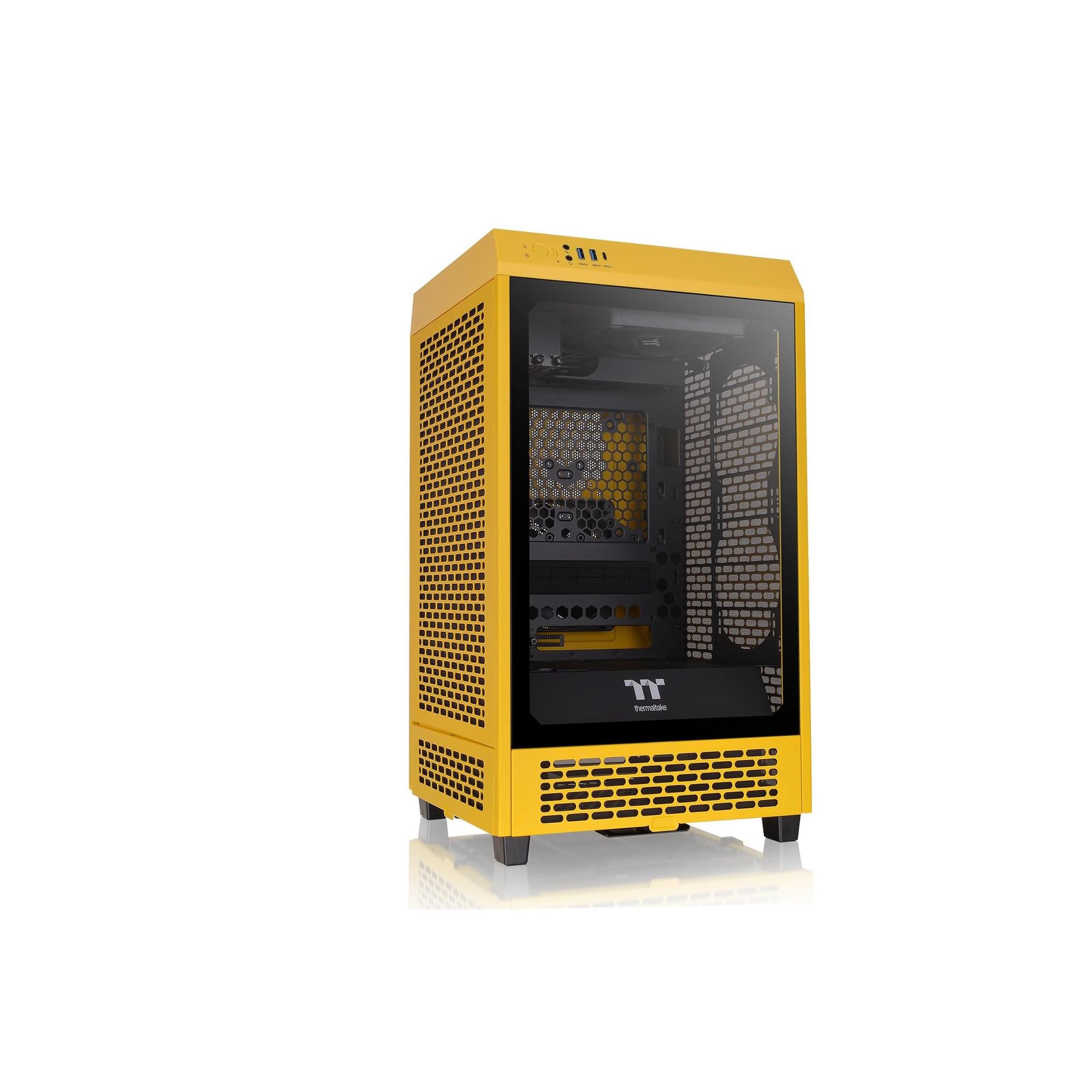 Thermaltake CA-1X9-00S4WN-00 carcasa de ordenador Mini Tower Amarillo