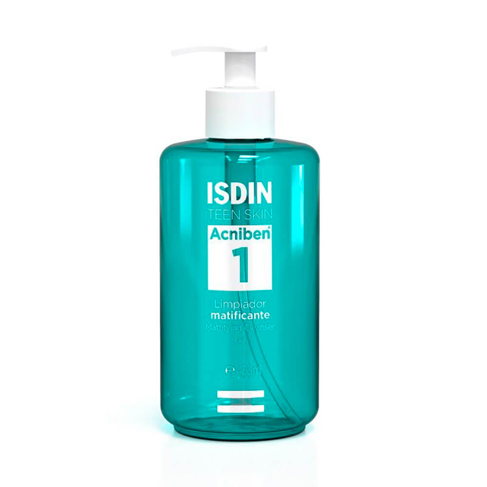 Isdin - Isdin Teen Skin Acniben Limpiador Matificante Gel 400 ml